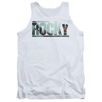 Cutout Logo Rocky Tank Top