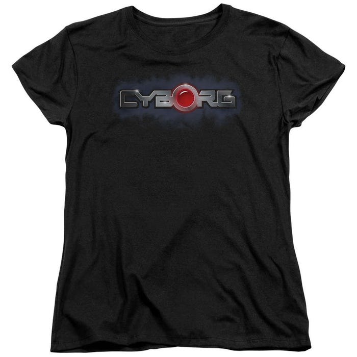 Cyborg Title Womens T-Shirt