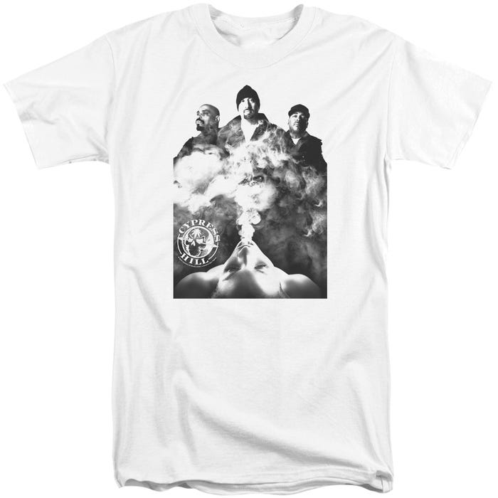 Cypress Hill Monochrome Smoke Tall T-Shirt