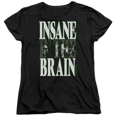 Insane In The Brain Official Cypress Hill Women's T-Shirt