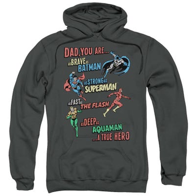 Dad Hero Justice League Hoodie