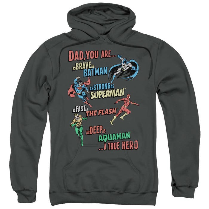 Dad Hero Justice League Hoodie