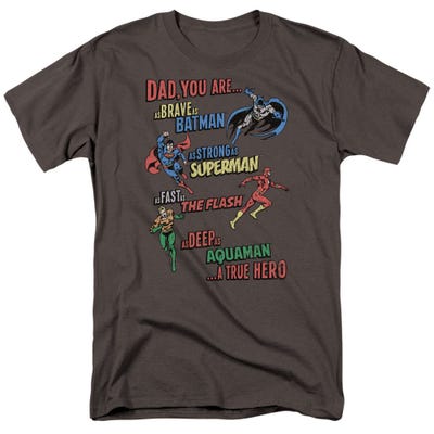 Dad Hero Justice League T-Shirt