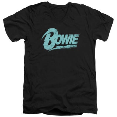David Bowie Official Logo V-Neck T-Shirt
