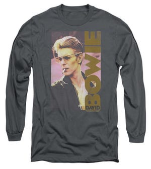 David Bowie Smokin Long Sleeve Shirt