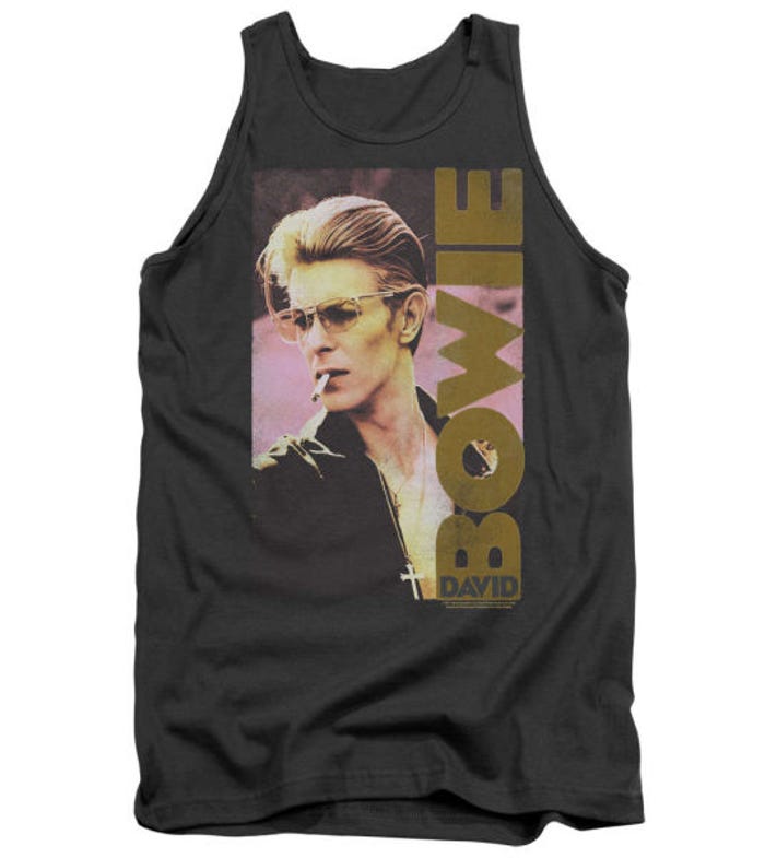 David Bowie Smokin Tank Top