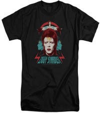 David Bowie Ziggy Heads Tall T-Shirt