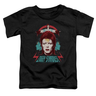 David Bowie Ziggy Heads Toddler T-Shirt
