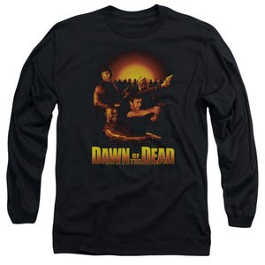 Dawn of the Dead Character Collage Long Sleeve Shirt