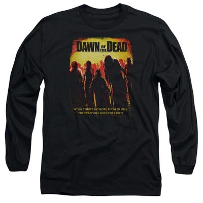 Dawn of the Dead Title Poster Long Sleeve Shirt