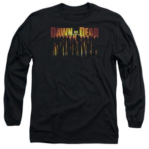 Dawn of the Dead Walking Dead Zombies Long Sleeve Shirt