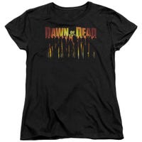 Dawn of the Dead Walking Dead Zombies Womens T-Shirt