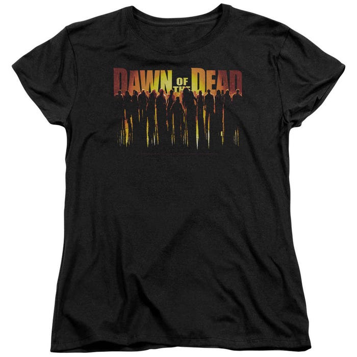 Dawn of the Dead Walking Dead Zombies Womens T-Shirt