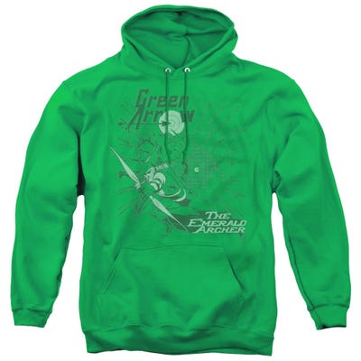 DC GREEN ARROW THE EMERALD ARCHER Hoodie