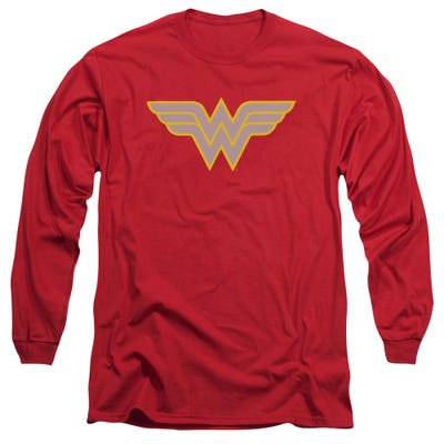 Wonder Woman Official Logo Long Sleeve Shirt