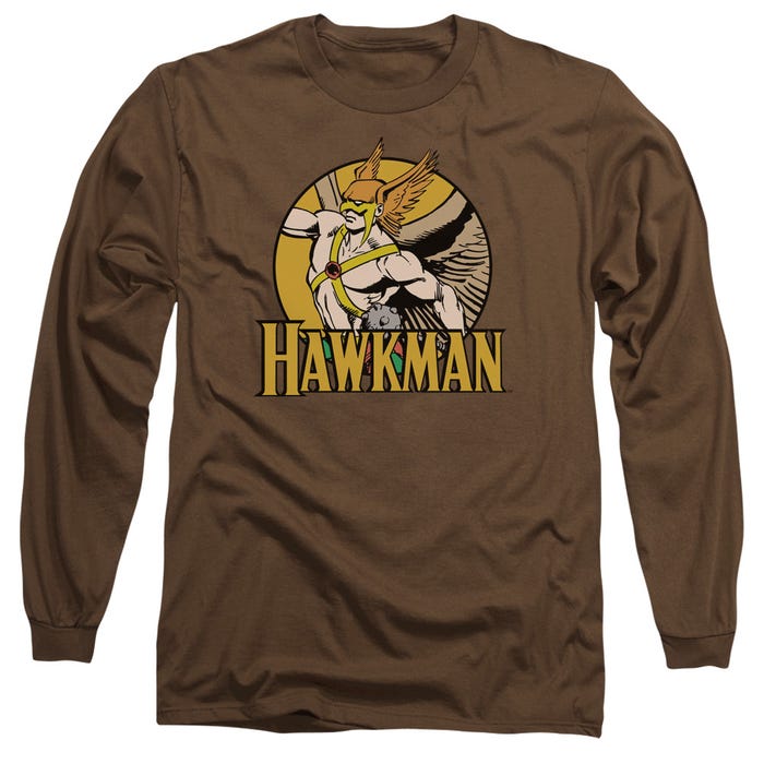 DC HAWKMAN Long Sleeve Shirt