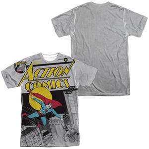 SUPERMAN NO. 23 Front & Back Sublimation T-Shirt