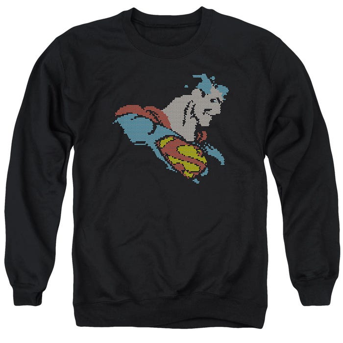 Superman Pixelated Sweatshirt