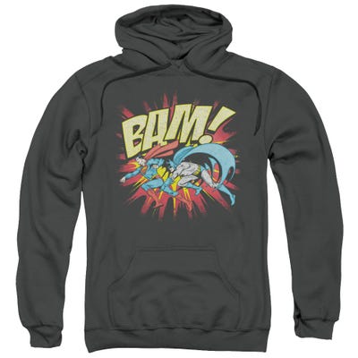 Bam Batman Chasing Superman Hoodie