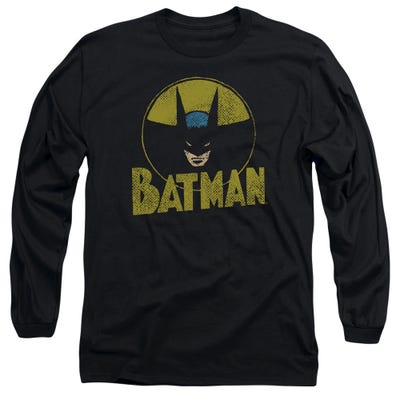 Batman Retro Circle Bat Long Sleeve Shirt