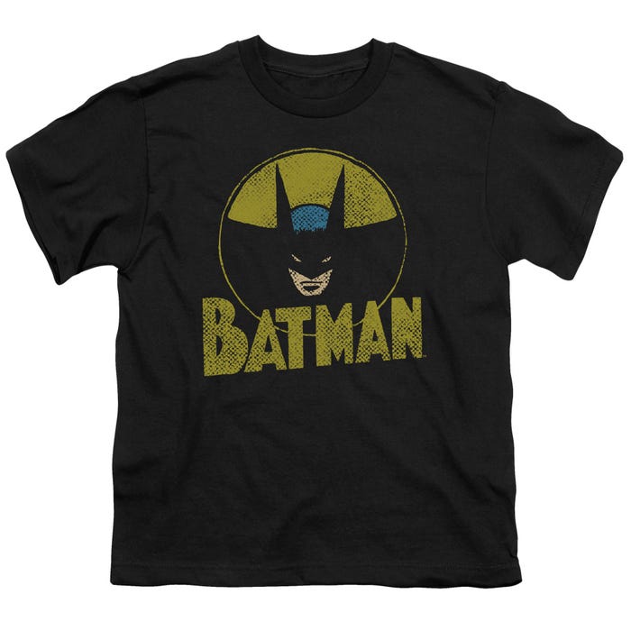 Batman Retro Circle Bat Kids T-Shirt