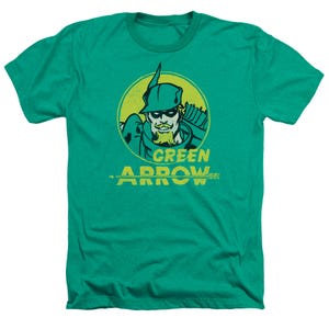 GREEN AAROW ARCHER CIRCLE Heather T-Shirt