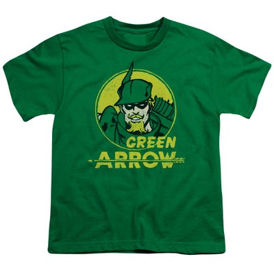 GREEN AAROW ARCHER CIRCLE Kids T-Shirt