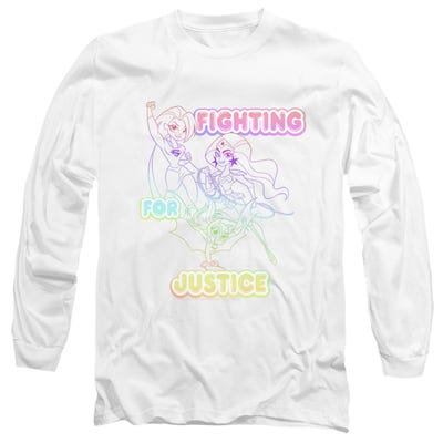 FIGHTING FOR JUSTICE DC Super Hero Girls Long Sleeve Shirt