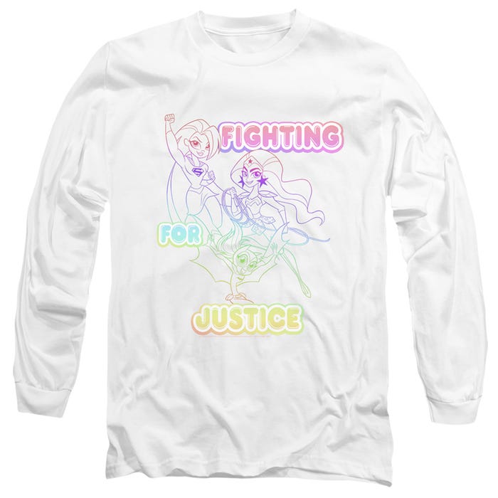 FIGHTING FOR JUSTICE DC Super Hero Girls Long Sleeve Shirt