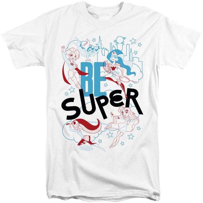 BE SUPER DC Super Hero Girls  Tall T-Shirt