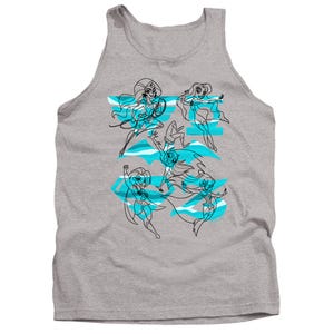 DC Super Hero Girls LINE ART GROUP Tank Top