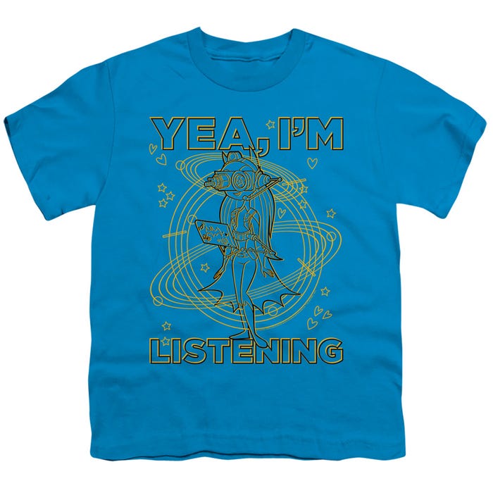 DC Super Hero Girls Yea, I'm Listening Kids T-Shirt