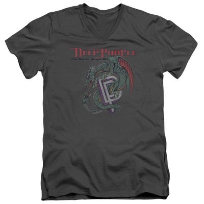 Deep Purple The Battle Rages On V-Neck T-Shirt