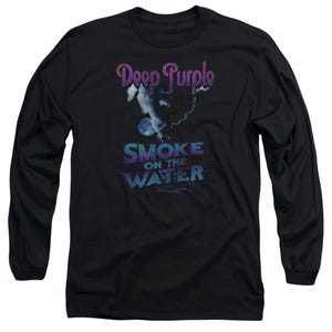 Deep Purple Smokey Water Long Sleeve Shirt