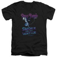 Deep Purple Smokey Water V-Neck T-Shirt