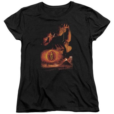Destroy The Ring Lord Of The Rings Womens T-Shirt