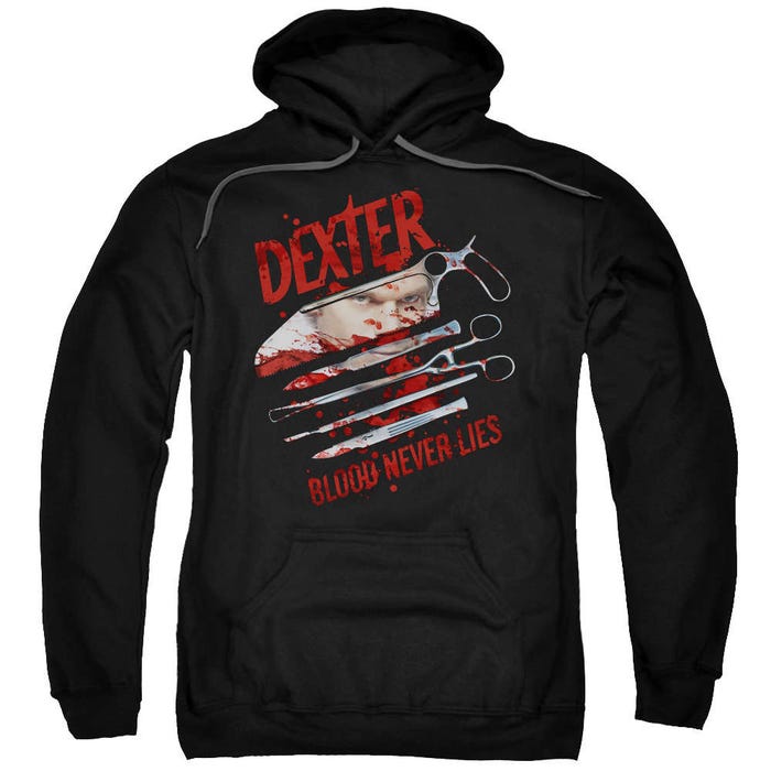 Dexter Blood Never Lies Tools Hoodie