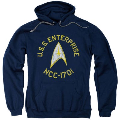 Distressed Star Trek Collegiate Hoodie