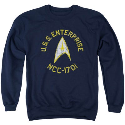 Distressed Star Trek Collegiate Sweatshirt