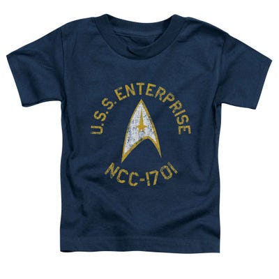 Distressed Star Trek Collegiate Toddler T-Shirt