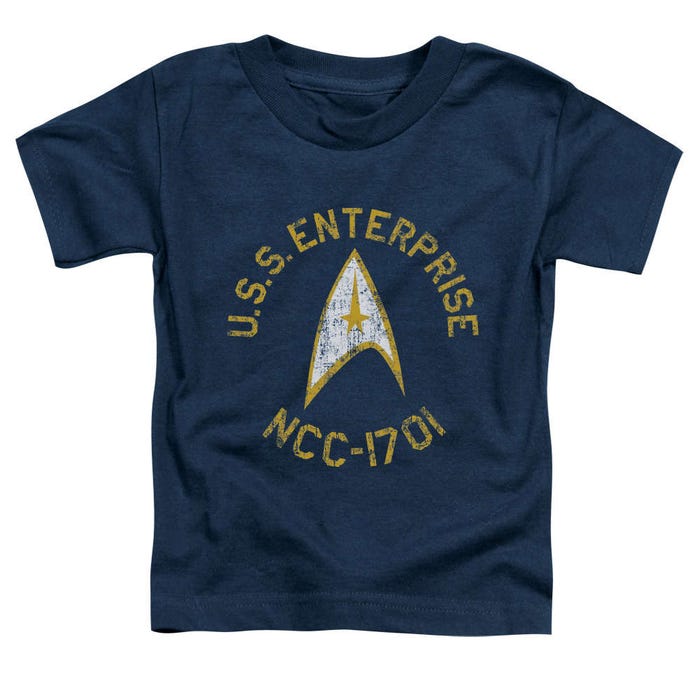 Distressed Star Trek Collegiate Toddler T-Shirt