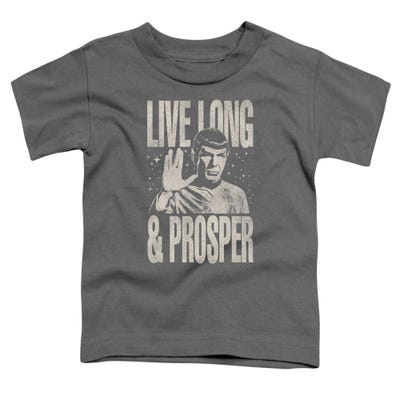 Distressed Star Trek Spock Prosper Toddler T-Shirt
