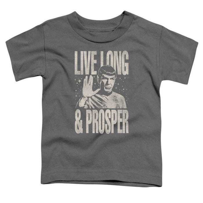 Distressed Star Trek Spock Prosper Toddler T-Shirt