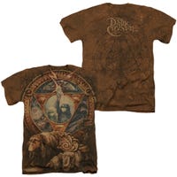 Dark Crystal Heather Premium Front and Back Print T-Shirt