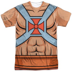 MASTERS OF THE UNIVERSE HE MAN COSTUMES Sublimation T-Shirt