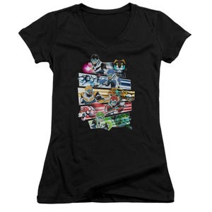 VOLTRON PALADINS STRIKE Juniors V-Neck T-Shirt