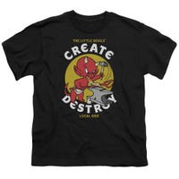 Hot Stuff Local Devil Create and Destroy Kids T-Shirt