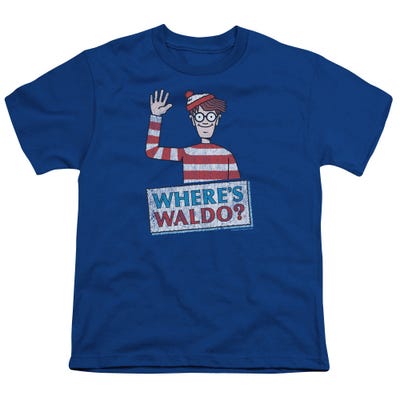 Where's Waldo Official Kids T-Shirt