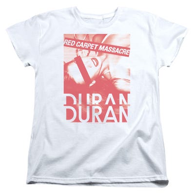 RED CARPET MASSACRE DURAN DURAN Womens T-Shirt