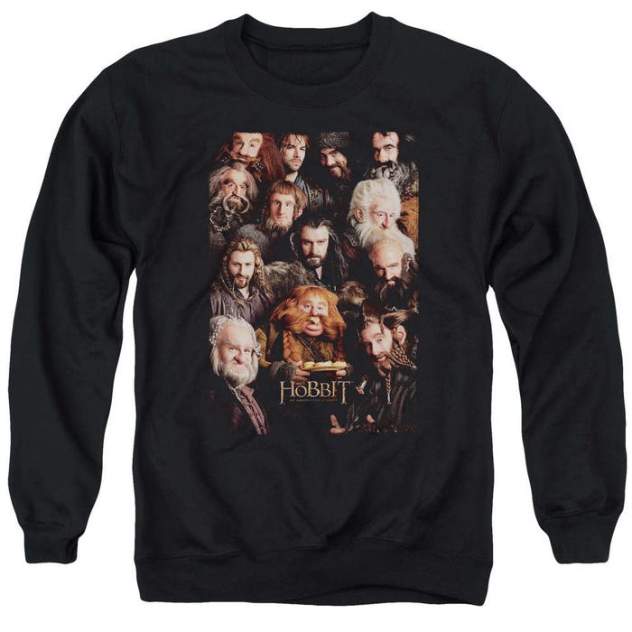 Dwarves Poster The Hobbit Sweatshirt